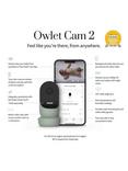 Owlet Cam 2 Baby Monitor, Sage