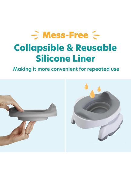 Potette Plus & Max Reusable Silicone Potty Liners - view 2, Multi