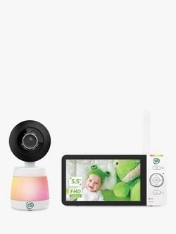 LeapFrog LF2936FHD Touch Screen Wi-Fi Smart Baby Monitor 5.5" 1080p Full HD Colour Display, White/Black