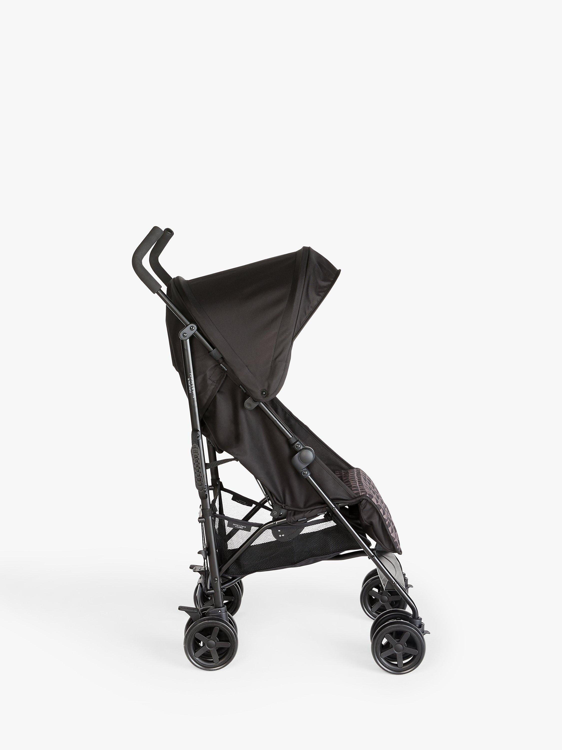 John Lewis ANYDAY Everyday Stroller Black