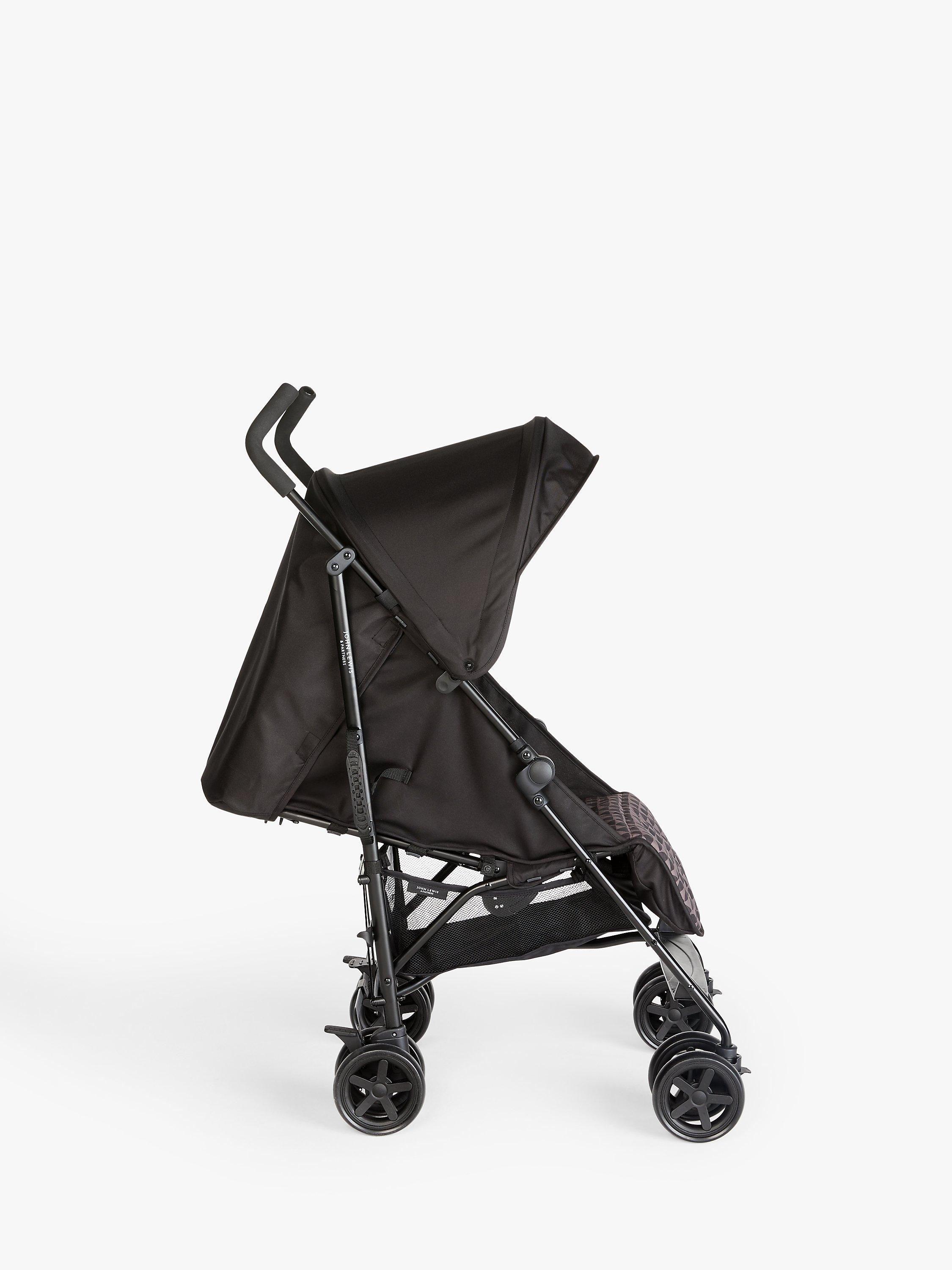 John Lewis ANYDAY Everyday Stroller Black