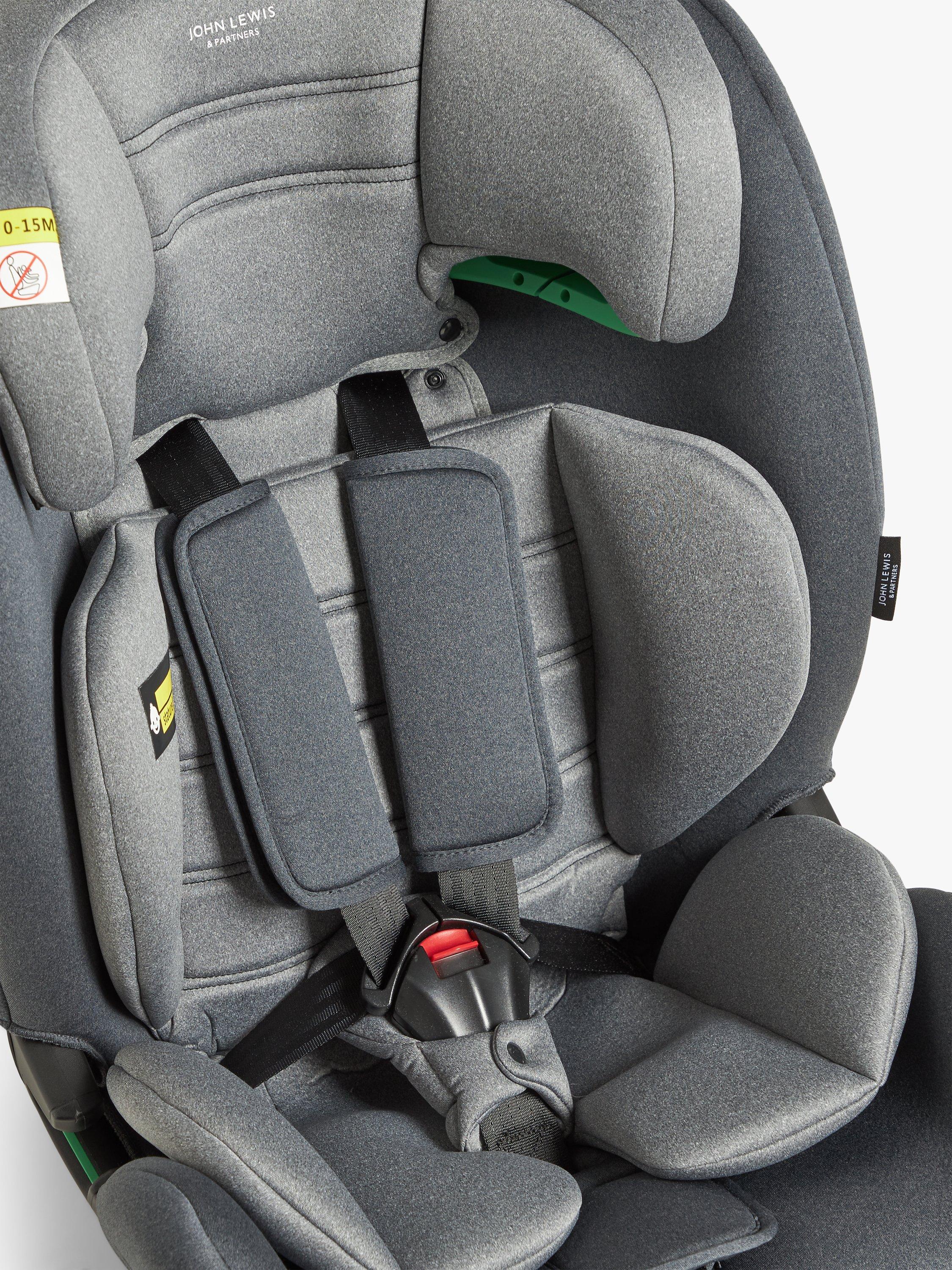 John Lewis Toddler i Size Car Seat Charcoal