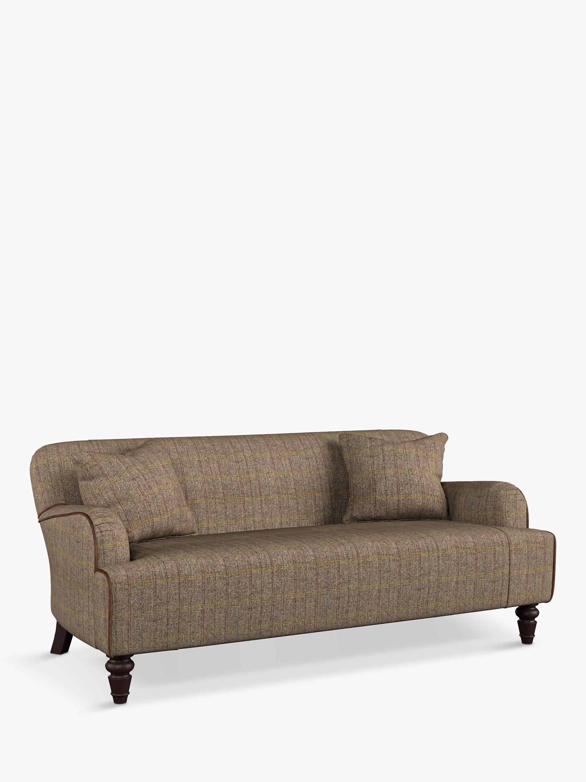 Lewis Range, Tetrad Lewis Large 3 Seater Sofa, Willow Herringbone