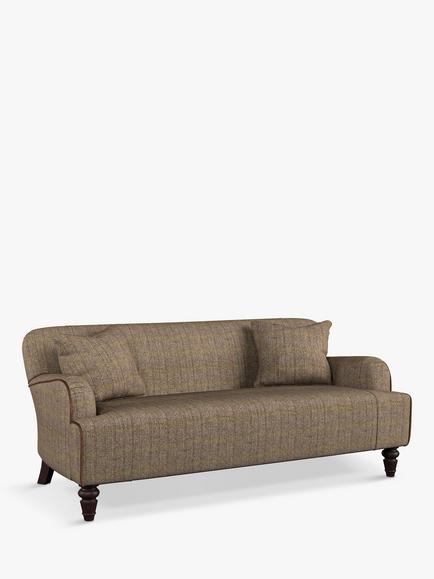 Tetrad Lewis Large 3 Seater Sofa, Willow Herringbone