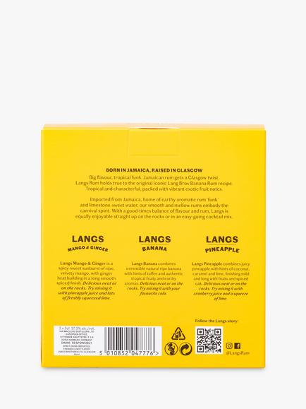 Langs Liquid Sunshine Rum, Pack of 3, 15cl - view 2, Multi