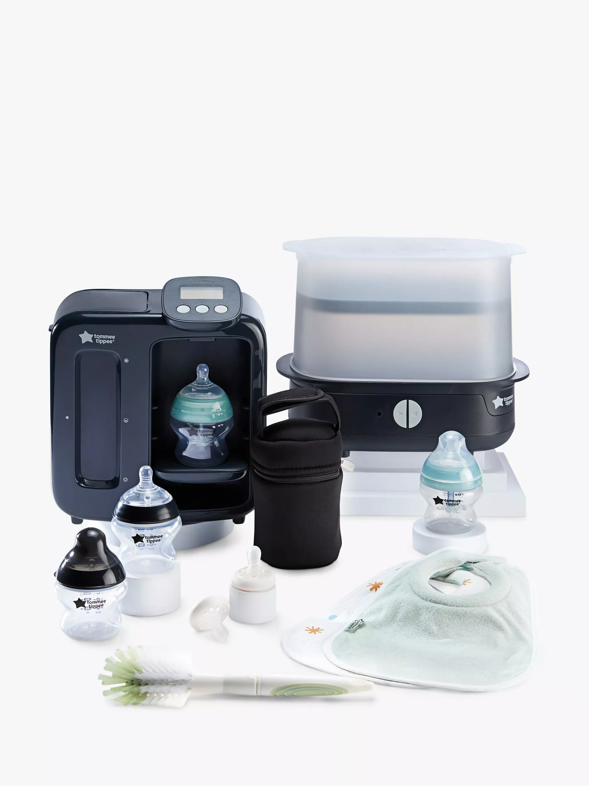 Tommee tippee black complete shops feeding set