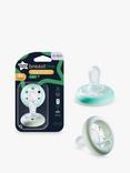 Tommee Tippee Closer to Nature Night Time Glowing Soother, Pack of 2, 0-6 months