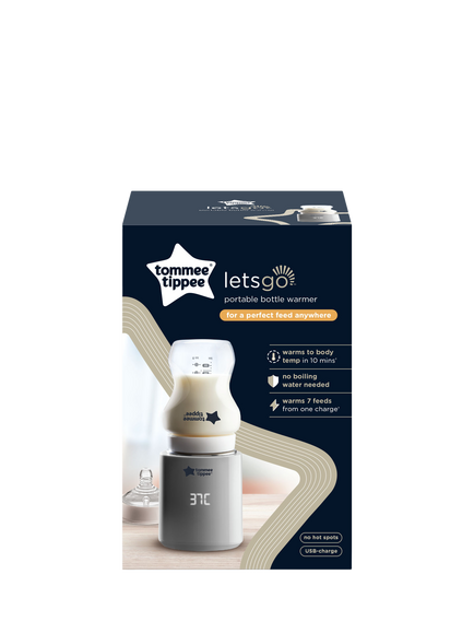 Tommee Tippee LetsGo Portable USB Rechargeable Baby Bottle Warmer - view 2, Multi