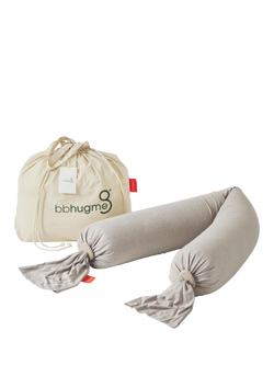 bbhugme Pregnancy Pillow, Seashell Beige/Sand, Multi
