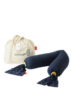 bbhugme Pregnancy Pillow, Midnight Blue/Harvest Gold, Multi