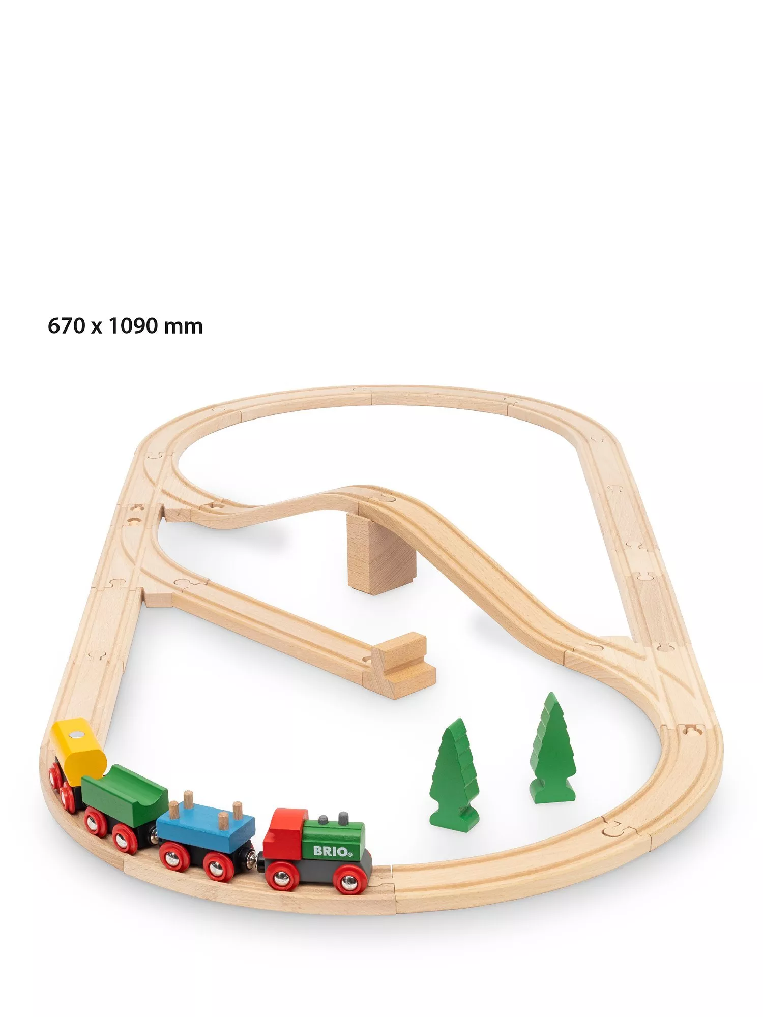 BRIO 65th Anniversary Wooden Train Set
