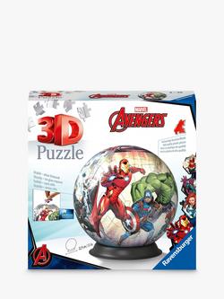 Ravensburger Disney Avengers 3D Puzzle Ball, 72 Pieces, Multi