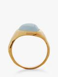 Monica Vinader Rio Aquamarine Ring, Gold