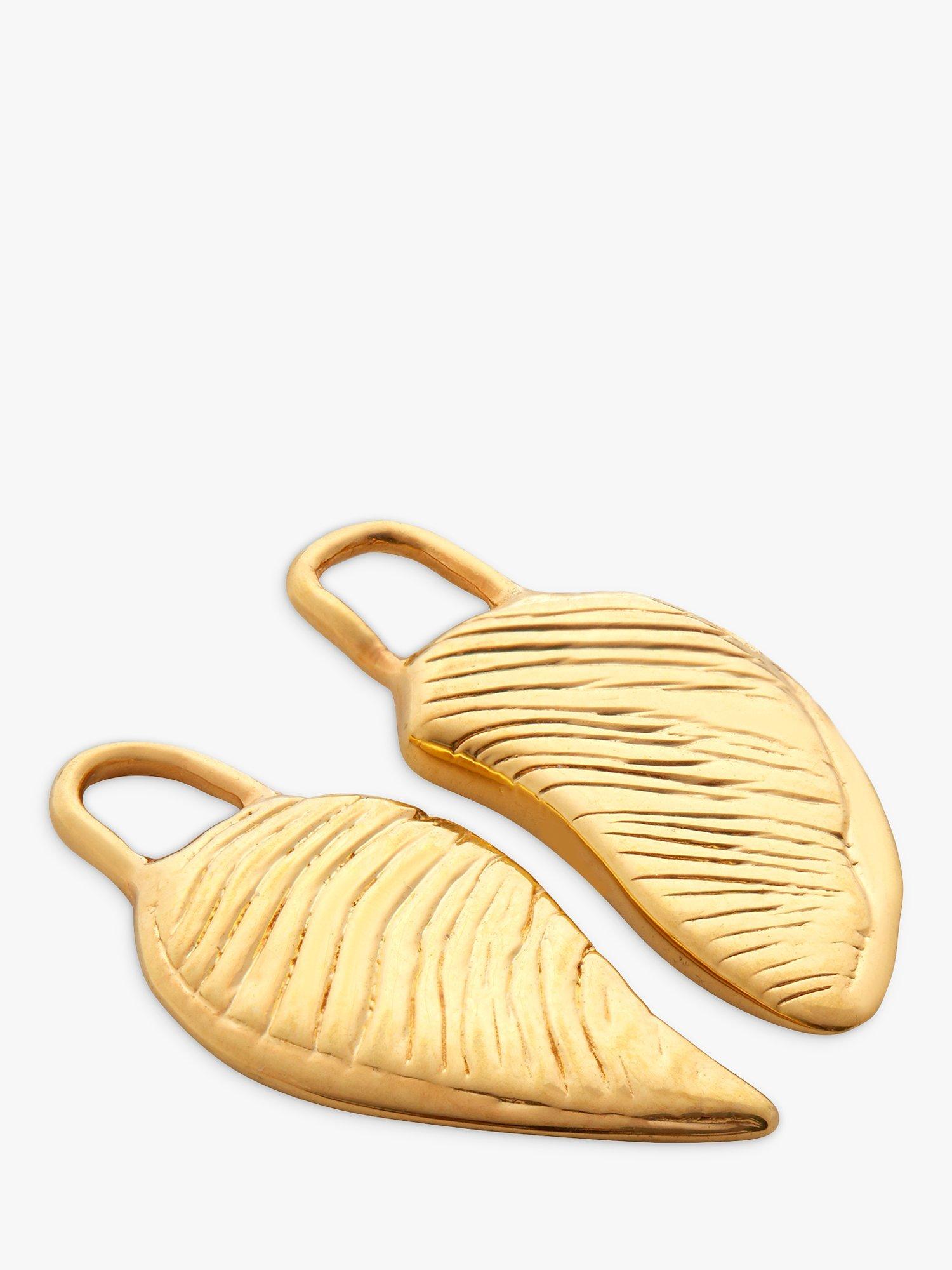 Monica Vinader Wing Earring Charms, Gold