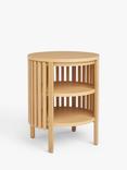 John Lewis Slatted Side Table, Natural