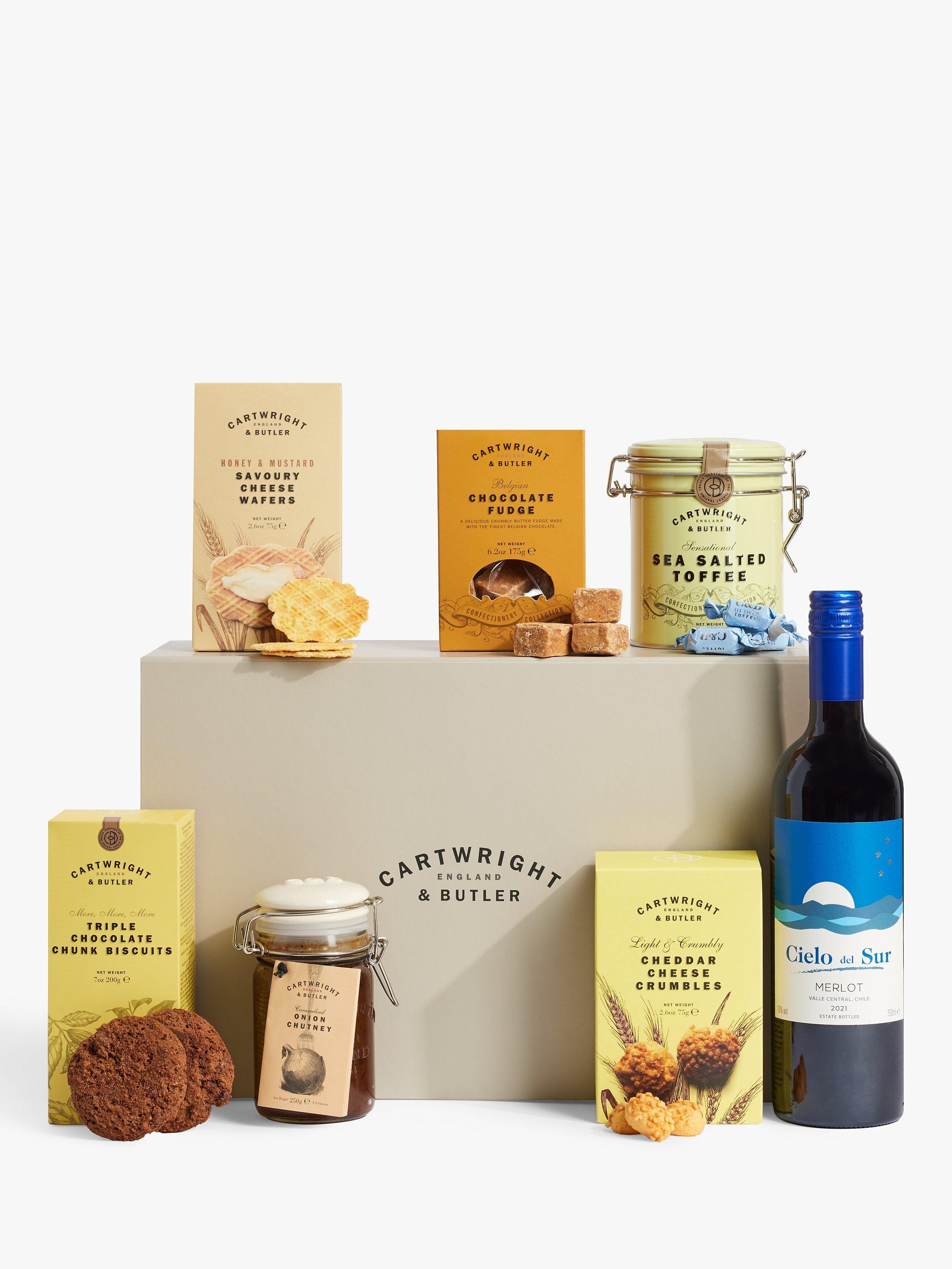 Cartwright & Butler Sweet & Savoury Red Wine Hamper