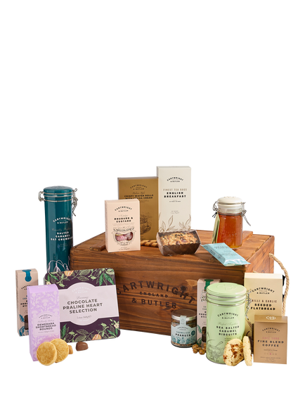 Cartwright & Butler Swaledale Luxury Wooden Crate Hamper - view 2, Multi