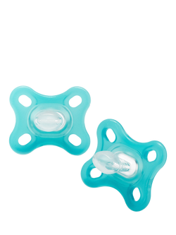 MAM Comfort Soother, 0-3 Months, Pack of 2, Multi