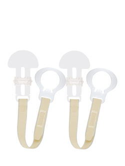 MAM Baby Soother Clip, Pack of 2, Multi