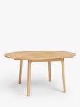 John Lewis Notch Round 4-6 Seater Extending Dining Table
