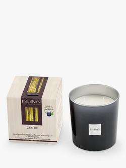 Esteban Cedre Scented Candle, 450g, Multi