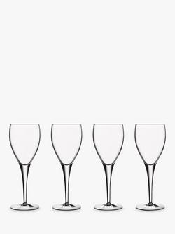 Luigi Bormioli Michelangelo Red Wine Glass, Set of 4, 340ml, Clear, Clear