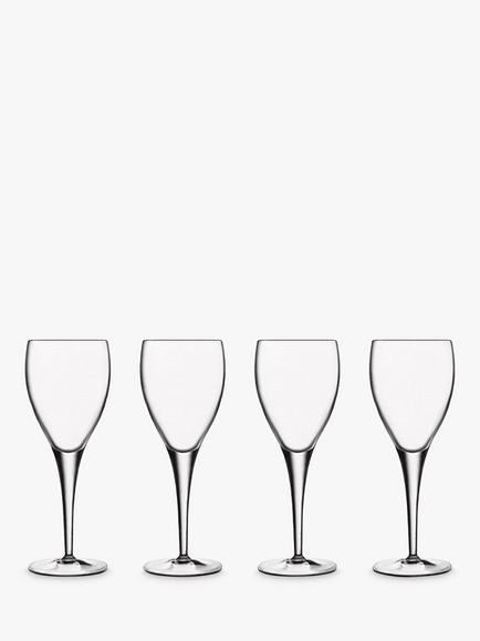 Luigi Bormioli Michelangelo Red Wine Glass, Set of 4, 340ml, Clear, Clear