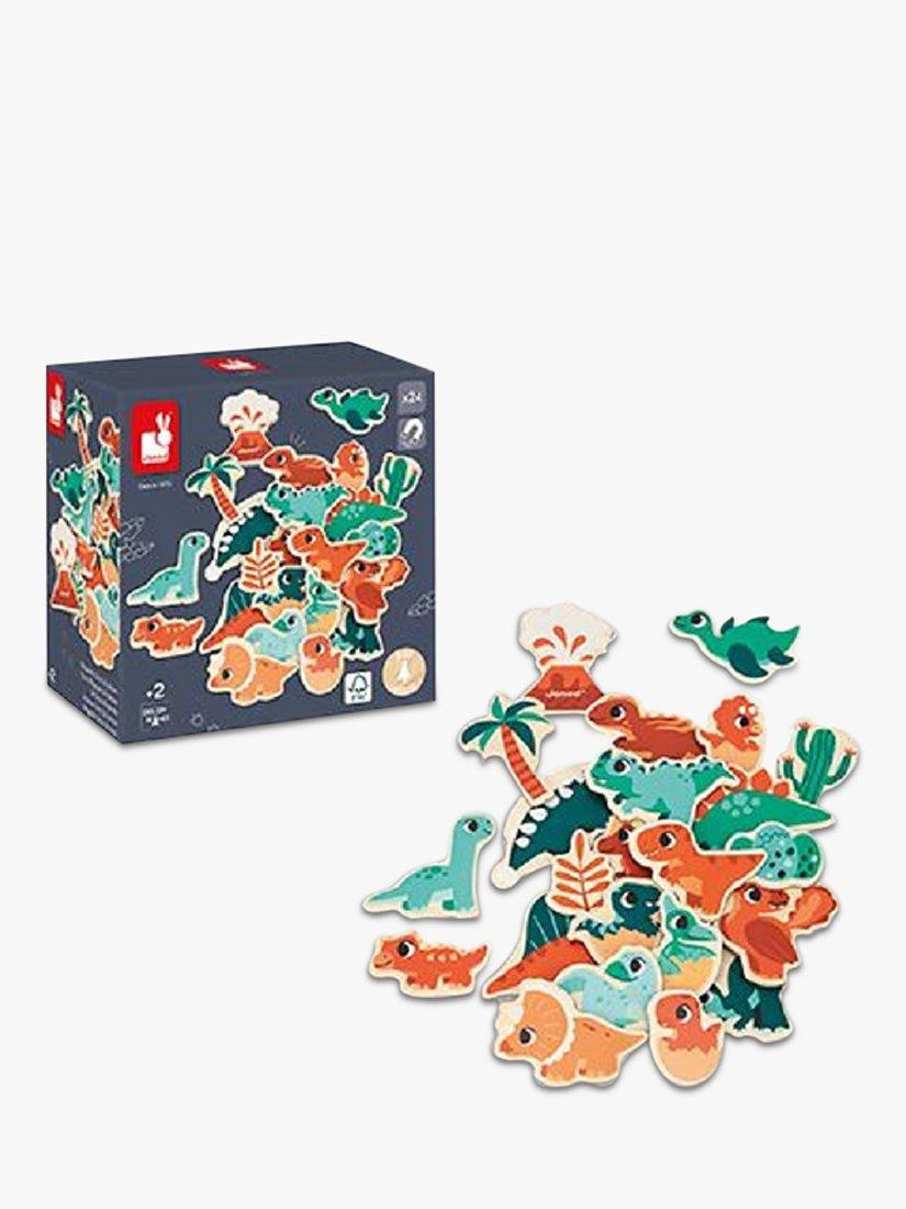 Janod Wooden Dinosaur Magnets