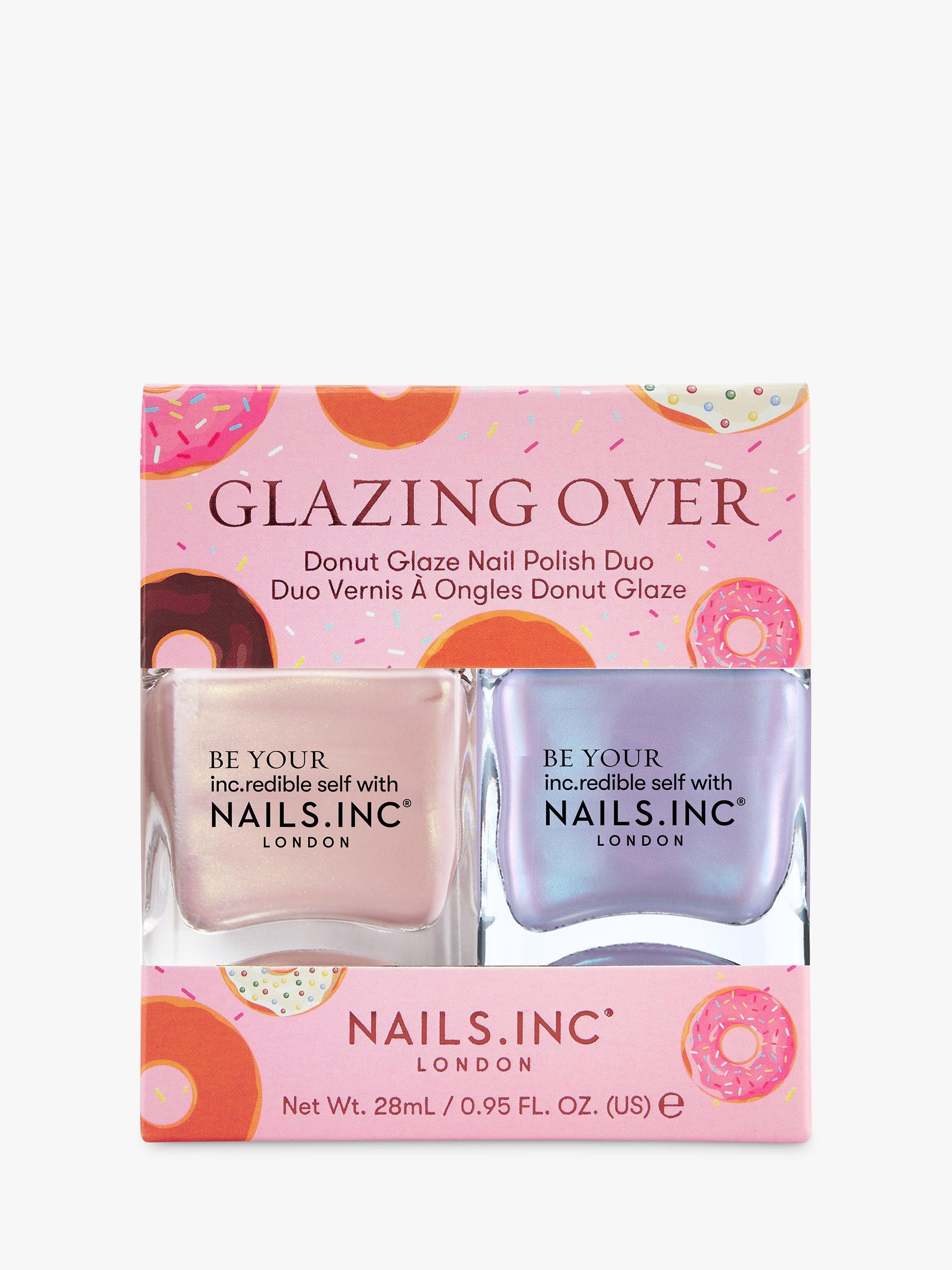 Product image 1 of 1, which shows Nails Inc Glazing Over Donut Glaze Nail Polish Duo