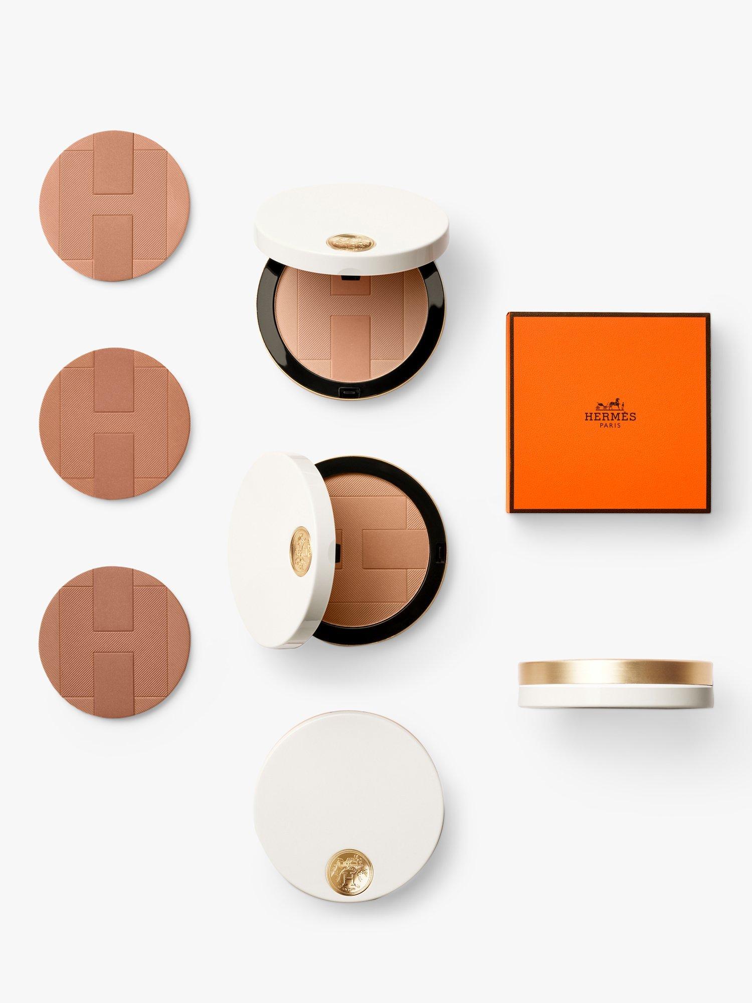 Product image 4 of 4, which shows Hermès Plein Air H Trio Healthy Glow Mineral Powder Refill, 01 Tottori