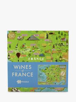 Professor Puzzle Wines of France Jigsaw Puzzle, 1000 Pieces, Blue