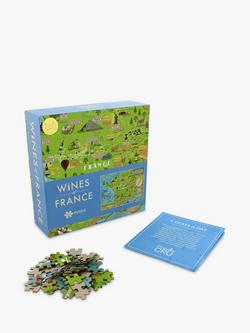 Professor Puzzle Wines of France Jigsaw Puzzle, 1000 Pieces - view 2, Blue