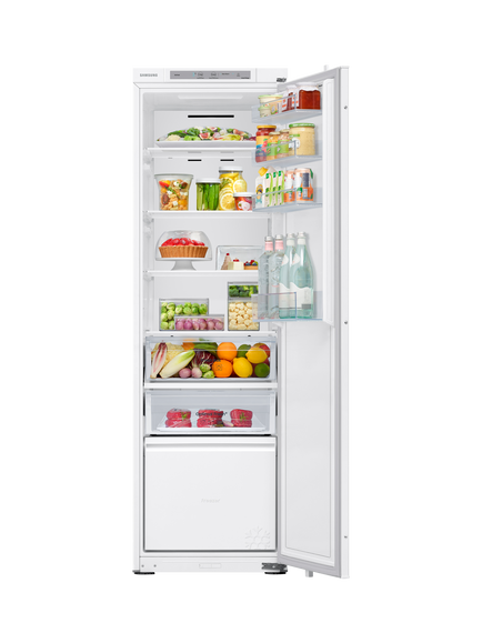 Samsung BRD27600EWW Integrated Smart Fridge with SpaceMax™, White, White