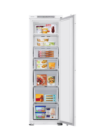 Samsung BRZ22600EWW/EU Integrated Smart Freezer with SpaceMax™, White, White