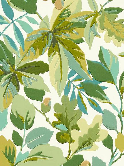 Sanderson Robin's Wood Wallpaper, Dabw217223