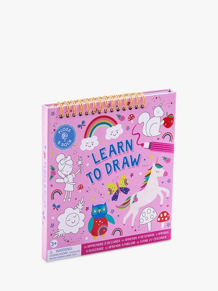 Floss & Rock Learn To Draw Rainbow Fairy Activity Book, 