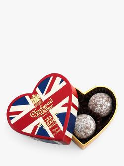 Charbonnel et Walker Union Jack Milk Truffle Heart, 36g, Multi