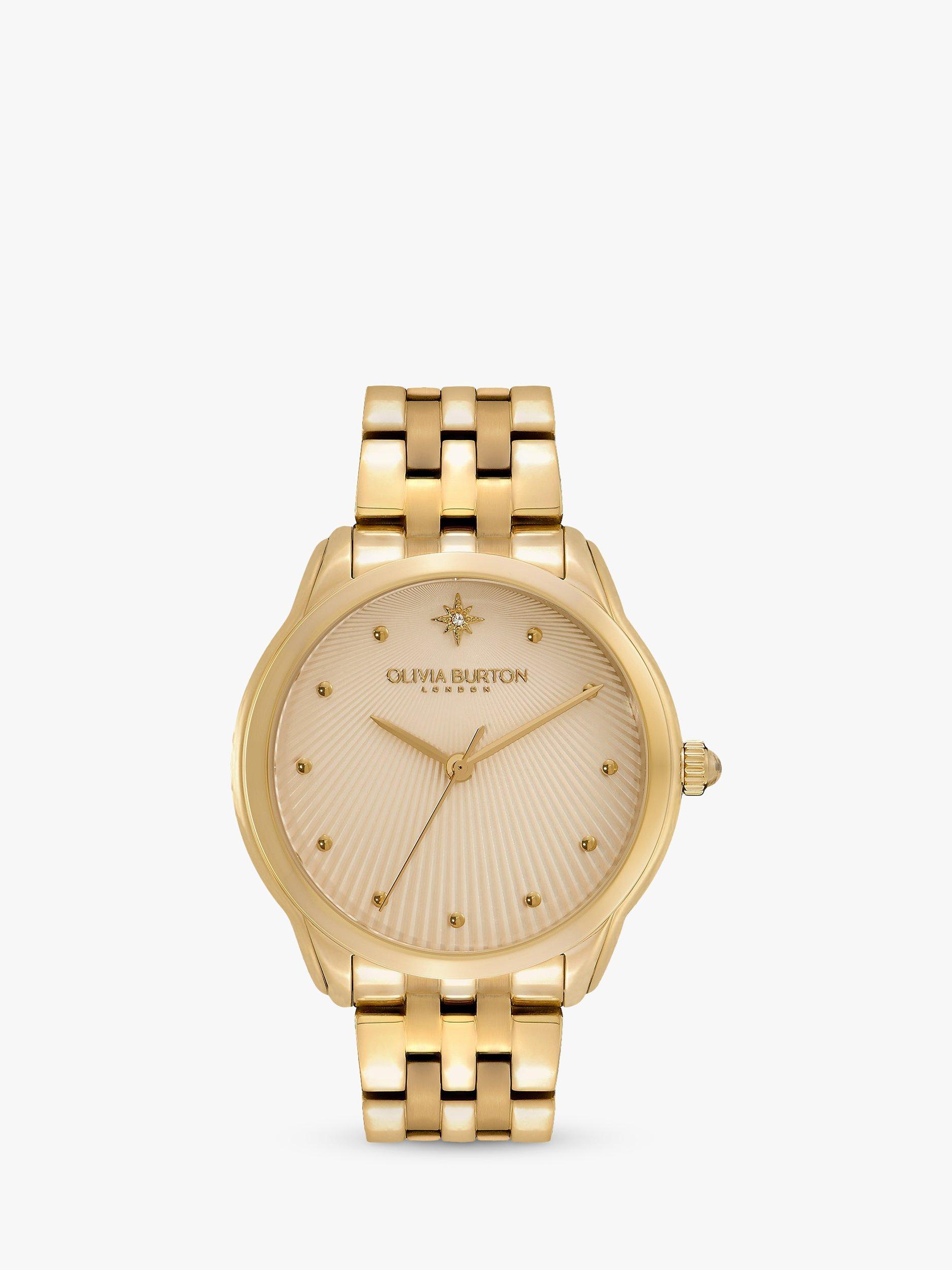 Olivia Burton Women's Starlight Bracelet Strap Watch, Gold