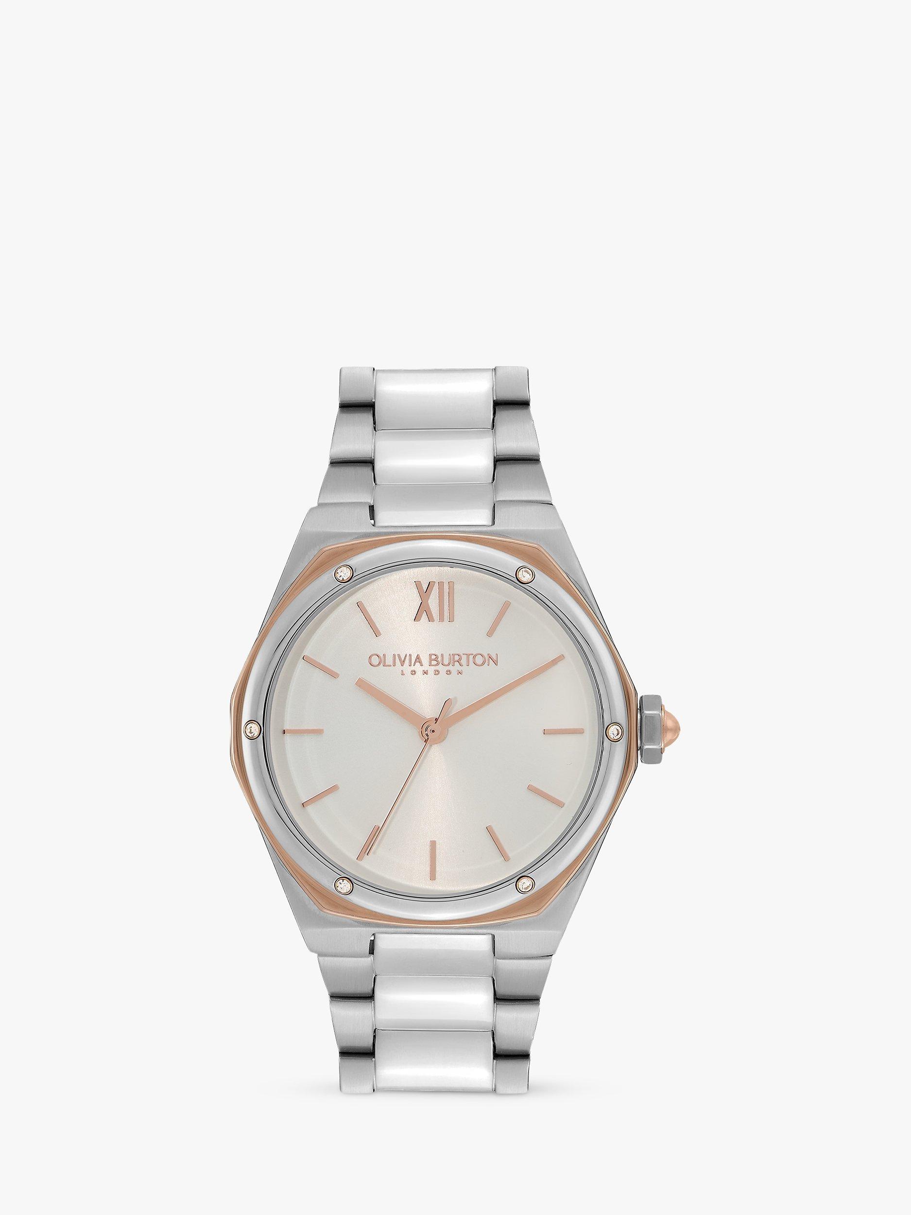 Olivia Burton Sports Luxe Hexa Bracelet Strap Watch