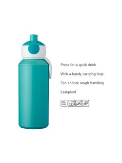 Mepal Kids' Marvel Spider-Man Leak-Proof Drinks Bottle, 400ml - view 2, Blue/Red