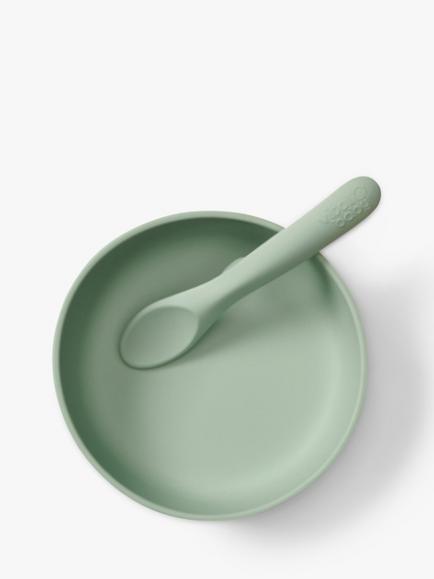 Vital Baby Nourish Silicone Suction Bowl Set, Mint