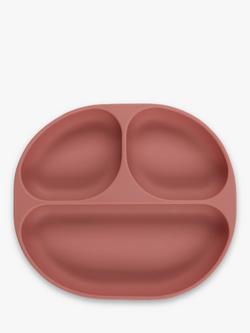 Vital Baby Nourish Silicone Suction Plate, Raspberry