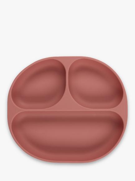 Vital Baby Nourish Silicone Suction Plate, Raspberry