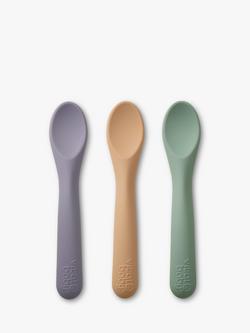 Vital Baby Nourish Silicone Spoon, Pack of 3, Multi