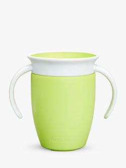 Munchkin Miracle 360 Degree Sippy Trainer Cup, 7oz, Green