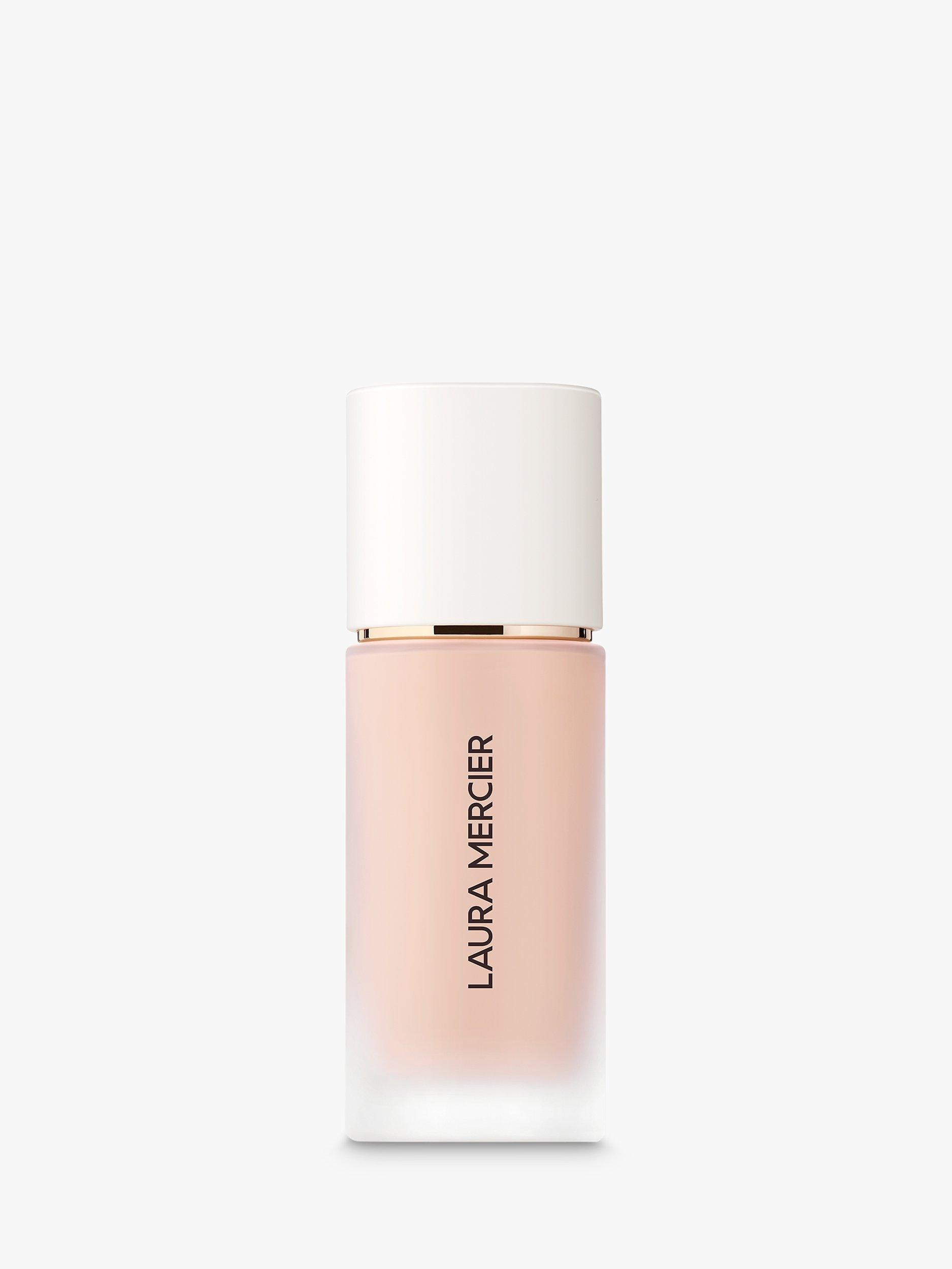 Product image 1 of 8, which shows Laura Mercier Real Flawless Weightless Perfecting Foundation, 1C1 Cool Vanille