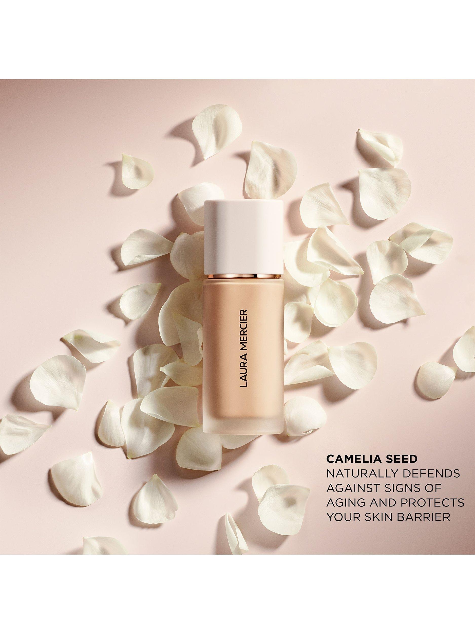 Product image 7 of 8, which shows Laura Mercier Real Flawless Weightless Perfecting Foundation, 1C1 Cool Vanille