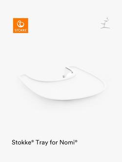 Stokke Nomi Highchair Tray, White