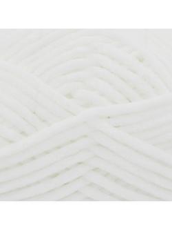 King Cole Yummy Chunky Knitting Yarn, 100g, White