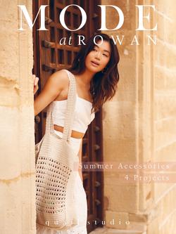 Mode at Rowan Four Projects Summer Accessories Knitting Pattern Booklet, Multi